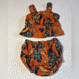 Old Navy Smocked Tank and Bloomers Set